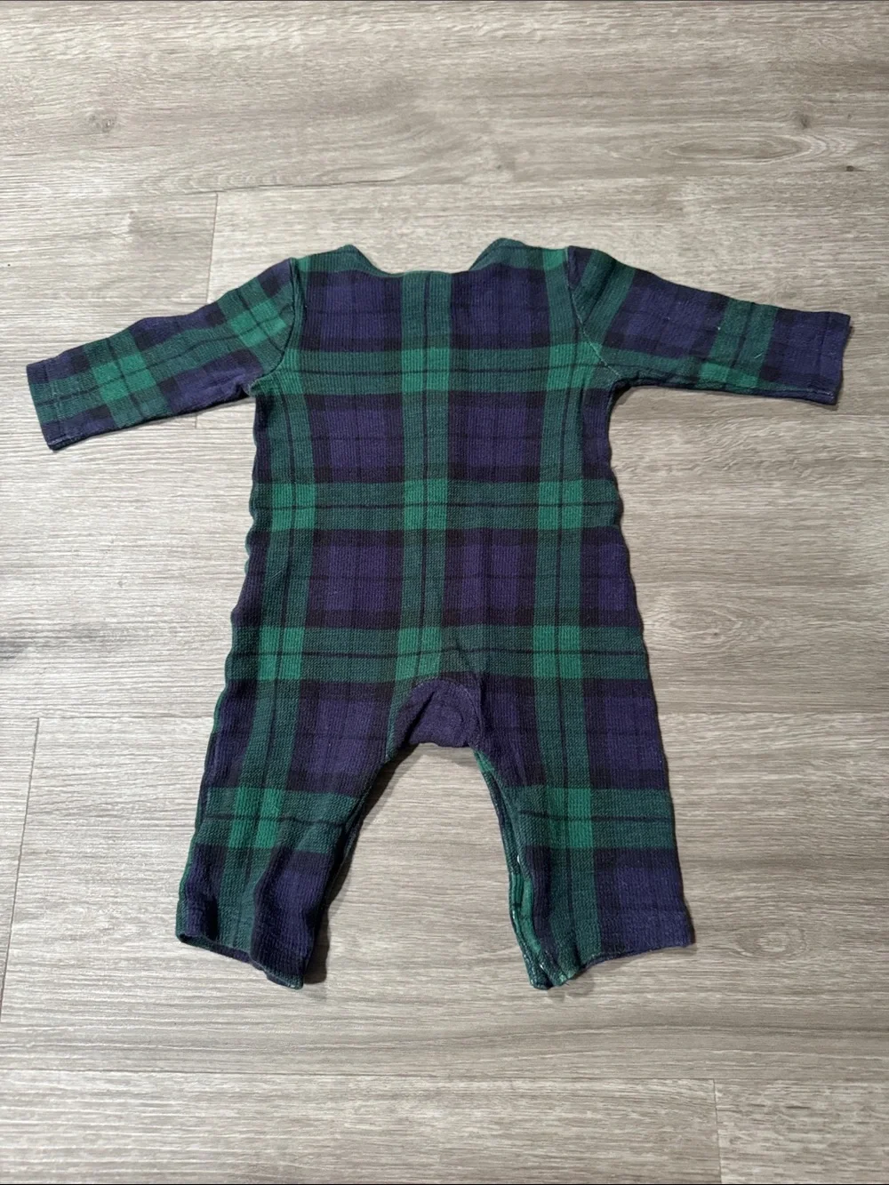 Old Navy Flannel Print Onesie
